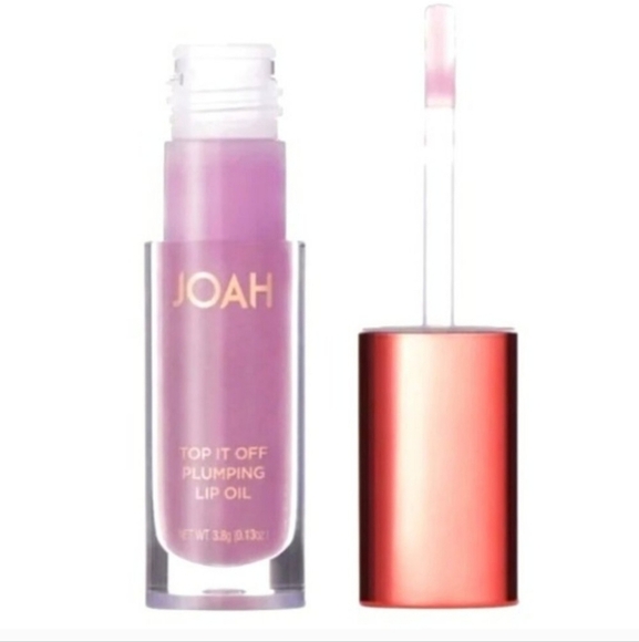 JOAH Top It Off Plumping Lip Oil - Purple NIB - Picture 8 of 13